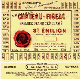 Chateau Figeac Label