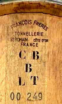 Light Toast on Wine Barrles